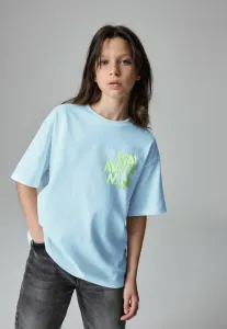 Футболка стандартного кроя с принтом логотипа «орландо». Smallsaints, Light Blue