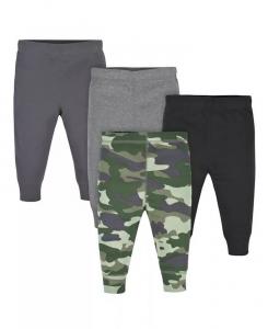 Детские спортивные штаны для мальчиков, 4 шт. в упаковке Gerber, зеленый