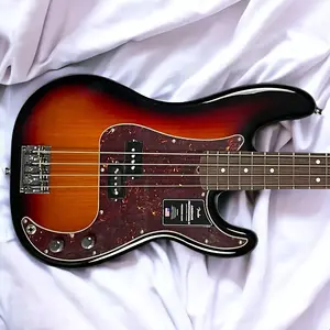 Fender AM Pro II Precision, 3-Тоновый Sunburst с грифом из розового дерева *В НАЛИЧИИ*