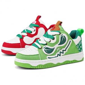 Высокие износостойкие нескользящие низкие кроссовки для скейтбординга Unisex HLA JEANS, черный бежевый