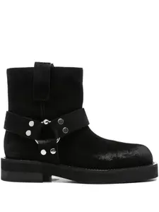 Ботинки Steve с пряжками 3juin, черный