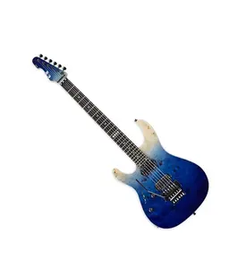 Гитара ESP E-II SN-2 Lefty в цвете Blue Natural Fade