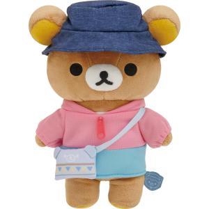 San x rilakkuma, альпинистская толстовка и рюкзак плюшевые куклы высота 21см SAN-X