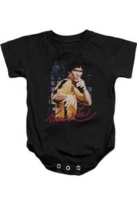 Gildan Детский комбинезон Брюса Ли в желтом цвете на кнопках