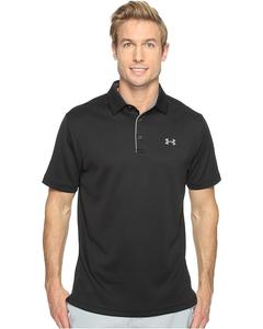 Поло Under Armour Golf Tech, цвет Black/Graphite/Graphite
