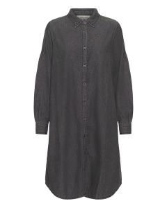 Cream Платье из черного денима