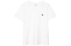 Футболка Ps Zebra Patch Crewneck Paul Smith, белый