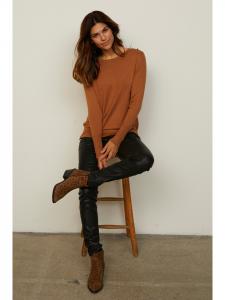 Брюки Cream Kunstlederhose Bibiana, черный