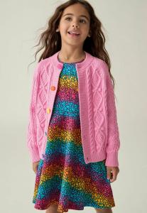 Кардиган BY JOOLS OLIVER CABLE Little Bird, фуксия