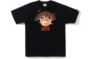 Футболка BAPE Halloween Jack O' Lantern College A Bathing Ape, черный