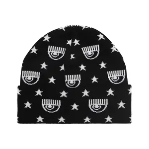 Шапка с добавлением шерсти Chiara Ferragni, черный