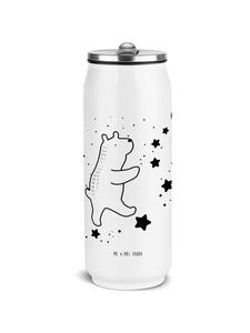 Mr. & Mrs. Panda Школьная бутылка для воды с надписью «Мечты медведя» без текста, белого цвета