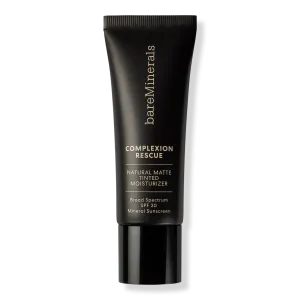 Увлажняющий крем для лица COMPLEXION RESCUE с натуральным матирующим эффектом и минеральными частицами, SPF 30 bareMinerals, Opal 01 (for very fair cool skin with a pink hue)