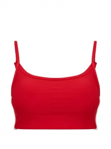 Топ с принтом The Upside, красный