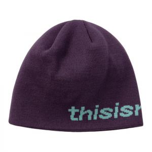 Акриловая шапка унисекс разноцветная Thisisneverthat, фиолетовый