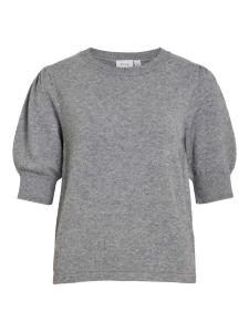 VILA Свитер 'VIRIL' в сером цвете