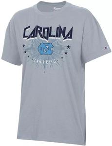 Женская футболка оверсайз Champion North Carolina Tar Heels Silver Core
