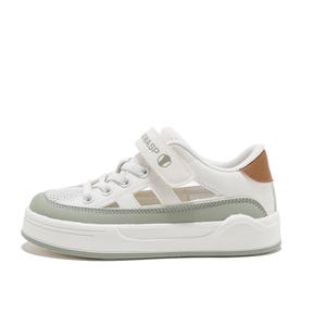 Нескользящие, износостойкие, дышащие детские сандалии для подростков BIG WASP, бежевый/зеленый