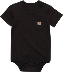 Carhartt baby-boys Logo Bodysuit, Black