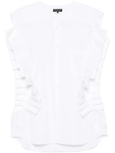 Comme des Garçons Homme Plus рубашка на пуговицах, белый