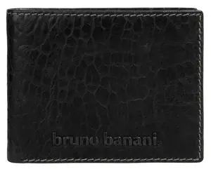 Кошелек Bruno Banani, натуральная кожа, черный