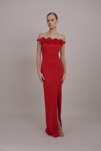 Платье WAL G. ALLY FLOWER MAXI, Red