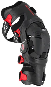 Наколенники RK-7 Plasma Alpinestars, черный/красный