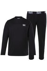 Длинная пижама Men Plus, черный