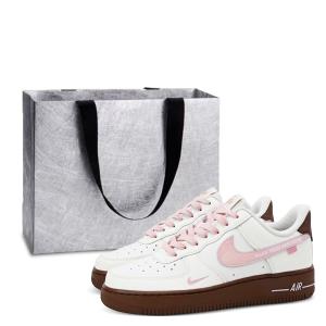 Женские кроссовки Air Force 1 Abrasion Resistant Low top Pink White Nike, розовый