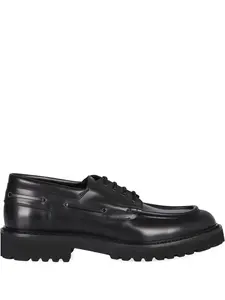 Кожаные туфли на шнуровке Doucal'S, черный