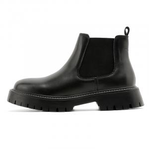 V ZERO FIVE Короткие мужские ботинки челси 3,5 см, черные