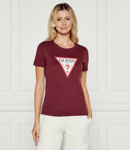 Футболка GUESS Regular Fit, бордо