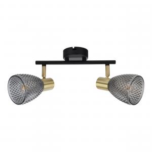 ПОТОЛОЧНЫЙ СВЕТИЛЬНИК LINDITA 34,5/8,5/19 см Näve, черный