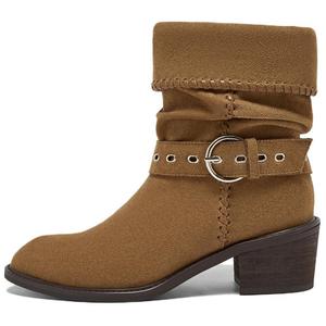 BASTO Женские полусапожки кофейные, черные, коричневые — коричневые, цвет Brown