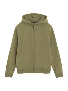 Толстовка с капюшоном на молнии NoWear, хаки