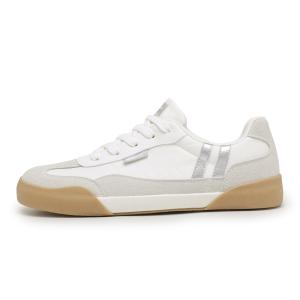 WARRIOR Нескользящие, износостойкие, дышащие, легкие, низкие, парусиновые туфли унисекс, бежевые, коричневые, серебристые