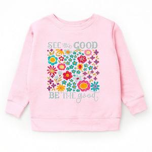 Футболка See the good be the good floral youth The Juniper Shop, Pink
