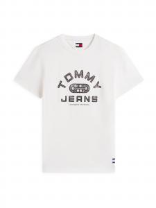 Tommy Jeans Футболка в белом цвете