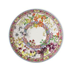Gien,Bagatelle Блюдце для чая/кофе, 15,2 см Gien Fayencerie, красочный