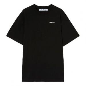 Футболка ss22 arrow short sleeve loose fit black Off-White, черный