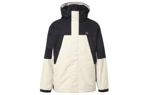 Пуховик мужской черно-белый Adidas