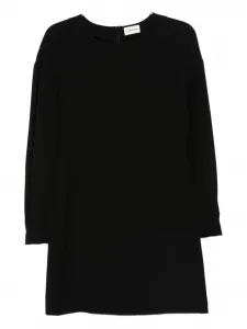 Платье с рукавами три четверти P.A.R.O.S.H., черный