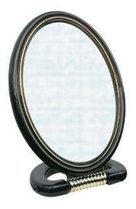 Интер-вион, зеркало овальное двустороннее, 1 шт., Inter-vion, черный