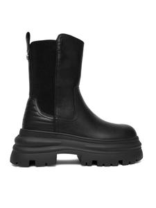 Классические ботильоны Buffalo Dione Chelsea Mid 1270128, черный