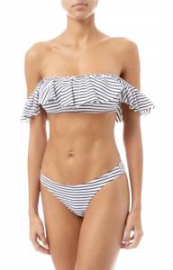 Melissa Odabash Верхняя часть бикини с открытыми плечами, Венесуэла, в разноцветном исполнении