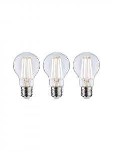 Комплект из 3 светодиодных ламп Eco-Line с нитью накаливания 230 В (А)  Paulmann