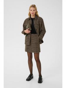 Куртка SissemaiPW свободного кроя в черную клетку PART TWO