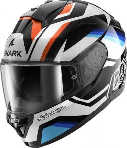 Шлем Shark ridill 2 apex, Black/White/Blue/Orange