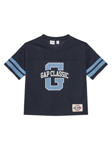 Футболка свободного кроя 729404-02 Gap, синий