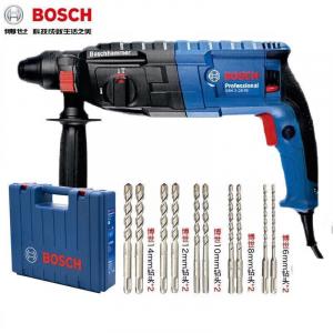 Перфоратор электрический Bosch GBH2-24 + сверла, 6/8/10/12/14 мм по 2